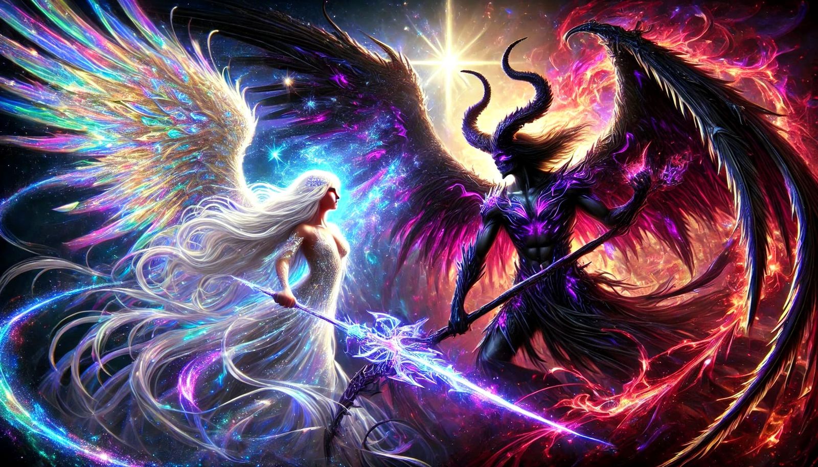 A legendary battle between good and evil