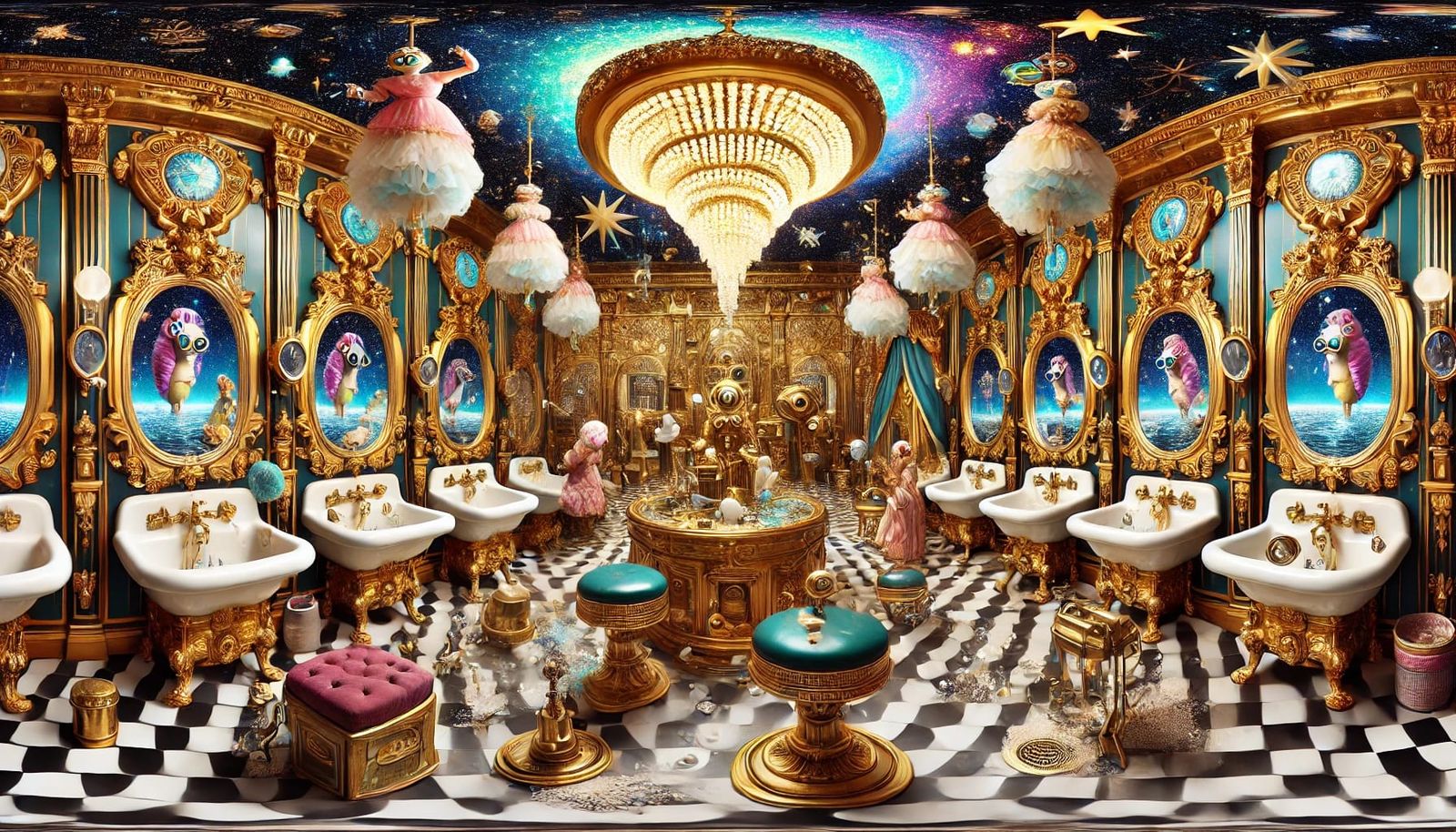 Galactic Powder Room #1