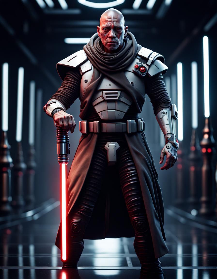 Cyborg Sith - AI Generated Artwork - NightCafe Creator