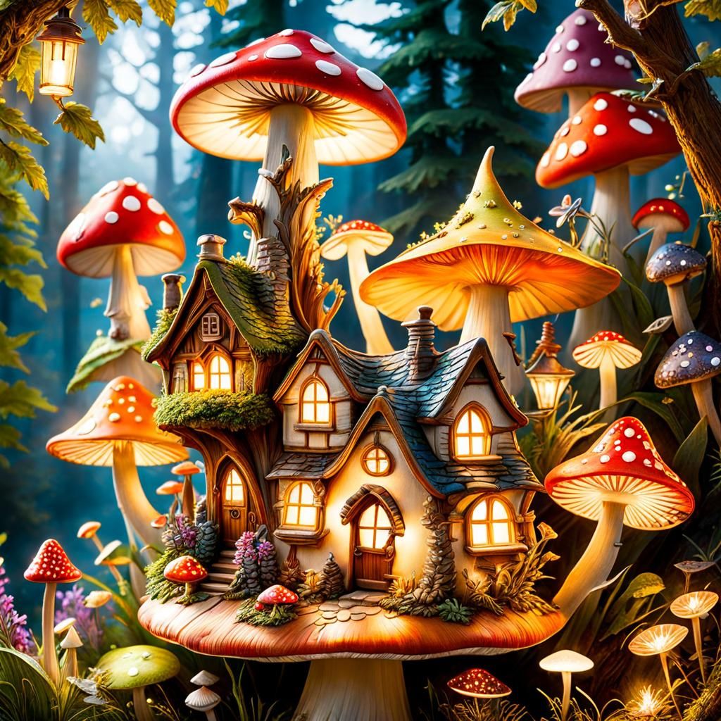 A Toadstool House - Sunnyville 