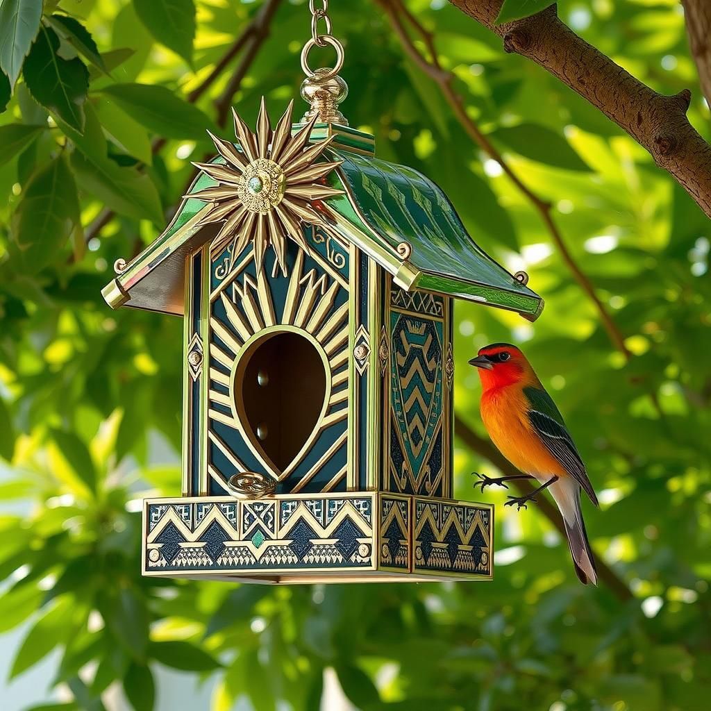 Deco Birdhouse  by @Yanciepants