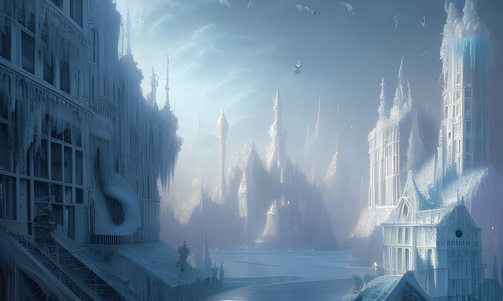 Fantasy "City of Ice"