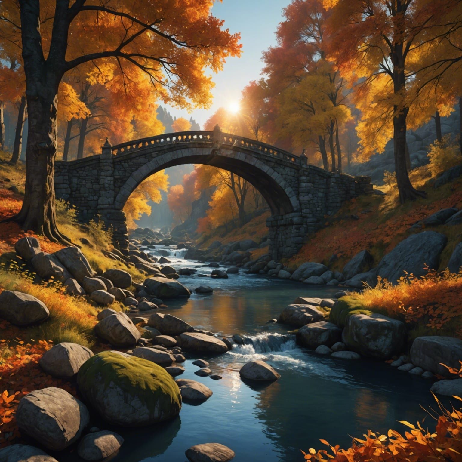 Autumn Morning  by @mathy_art_girl_305