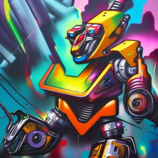 futuristic mech