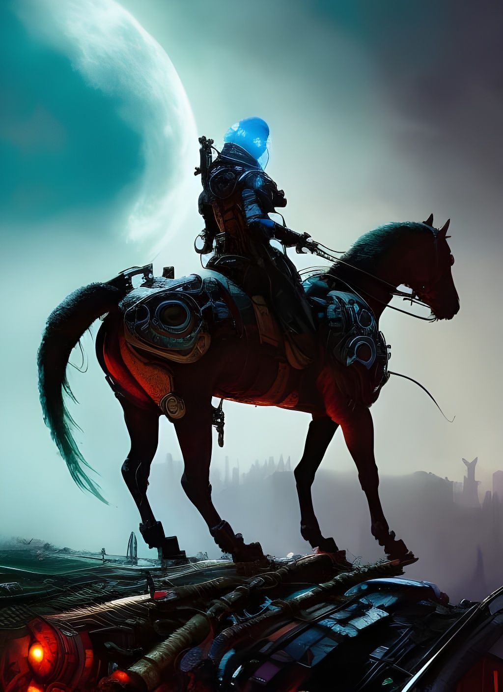 On A Steel Horse I Ride  by @The Weaver