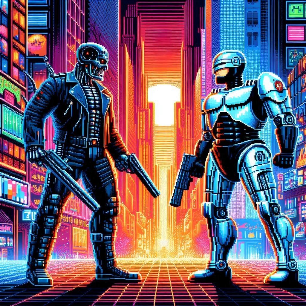 Robocop vs Terminator