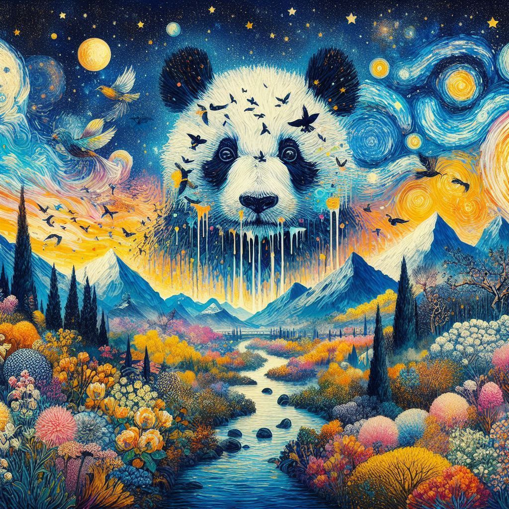 Panda Gogh