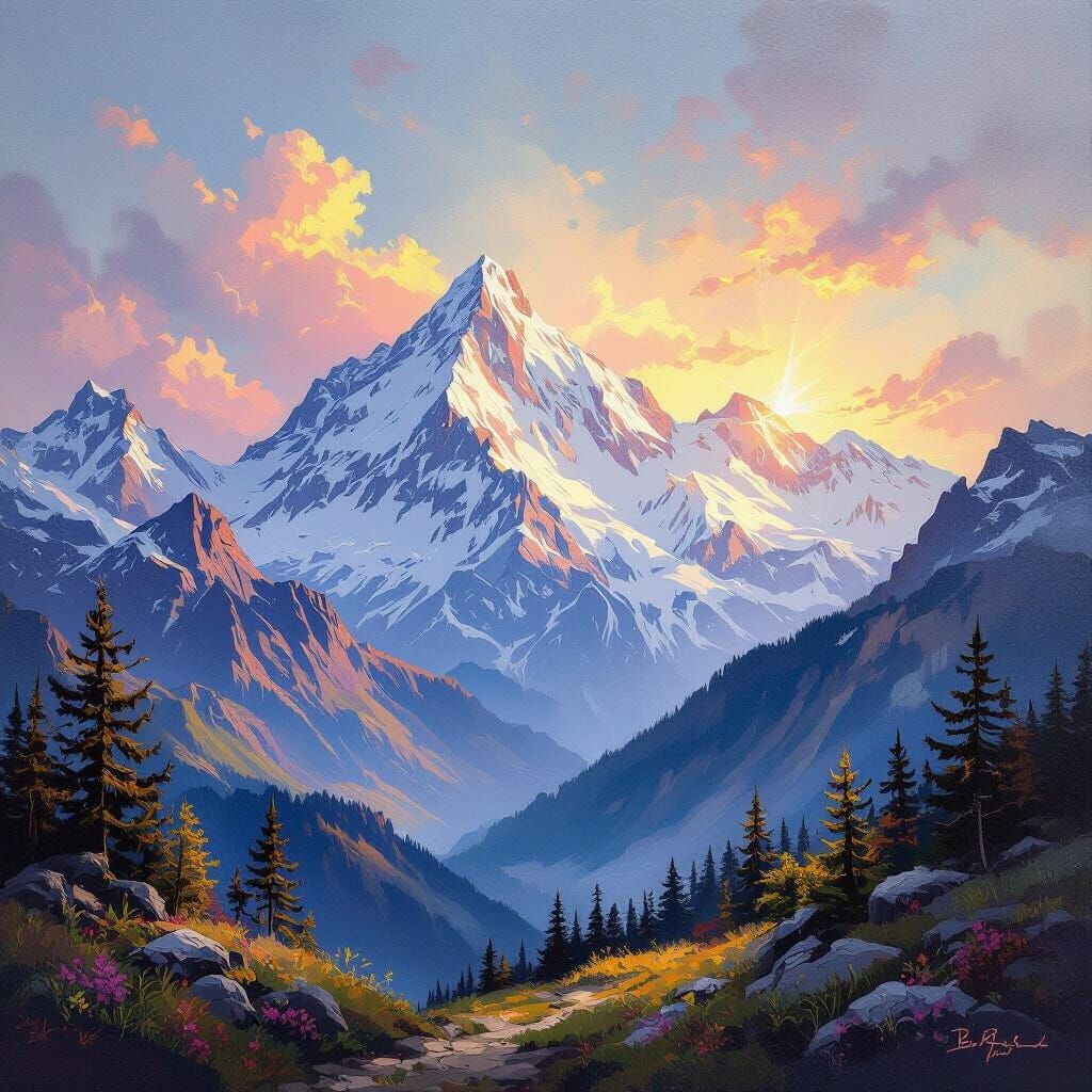 alpes suizos  by @boomerMESSI