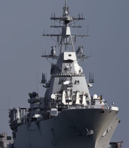 Heavy guided missile cruiser