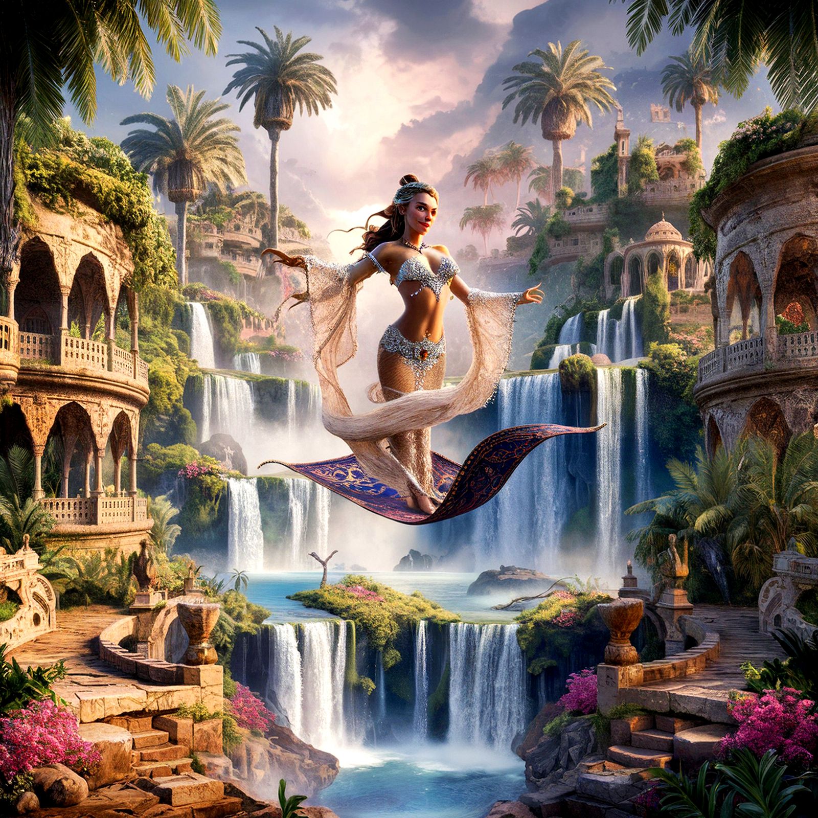 NO POLLUTION HERE, THE MAGIC CARPET DRIVE US WHERE WE WANT T...