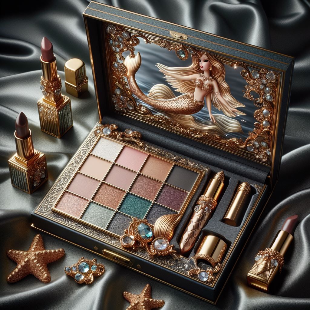 Beautiful Mermaid Make-Up Set