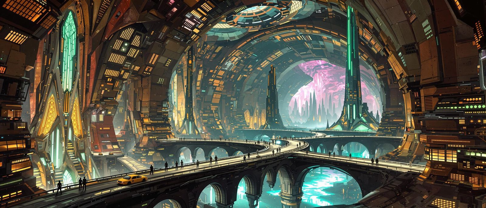 The Underground Future Metropole  by @Hinnikk