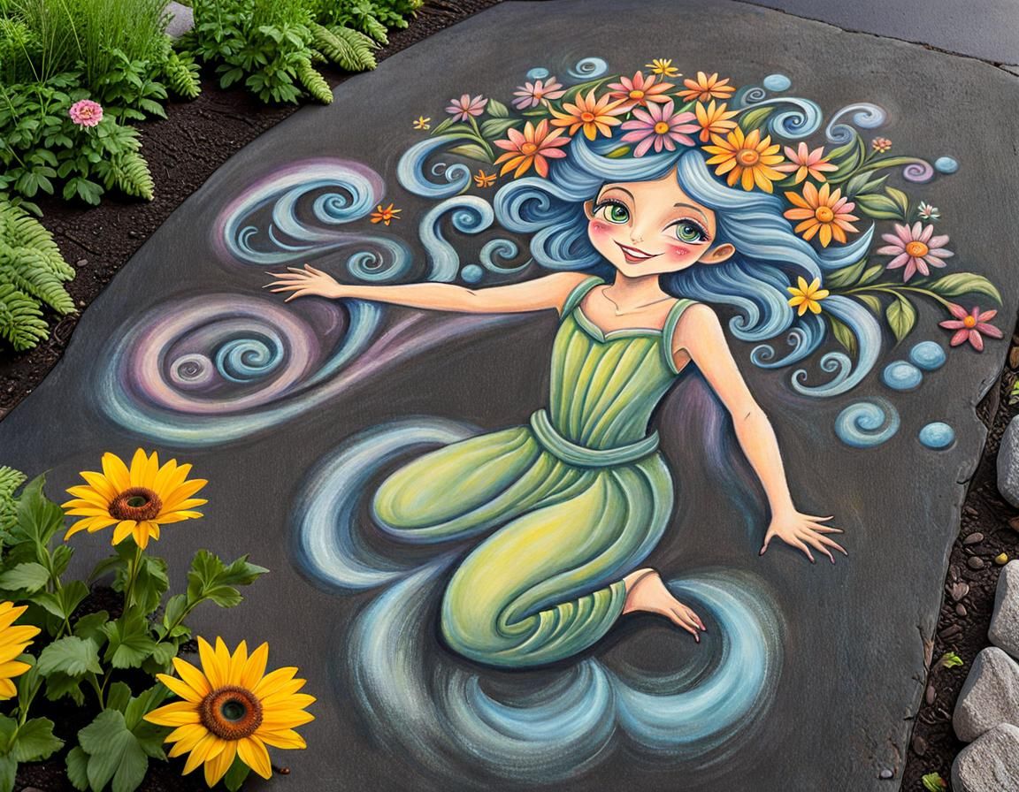 Adding Nature To The Sidewalk   by @Thoragh