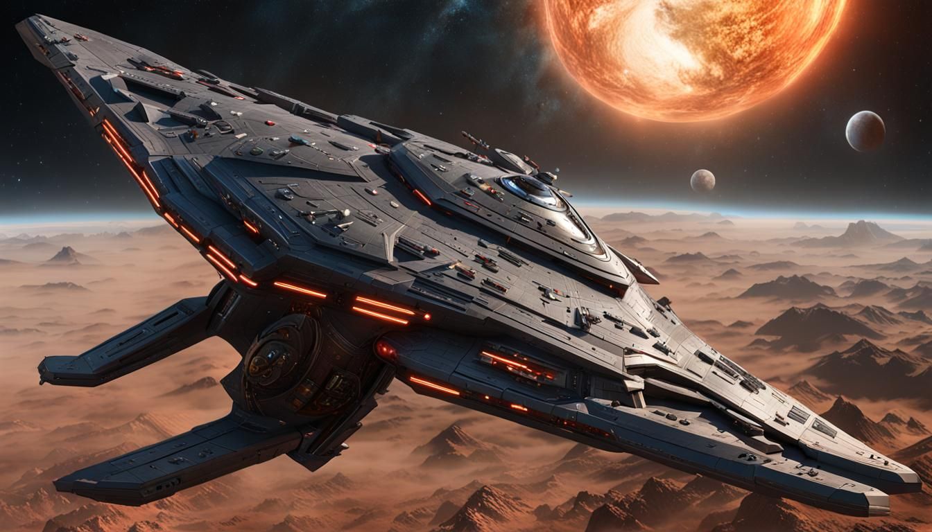 Alien Starship