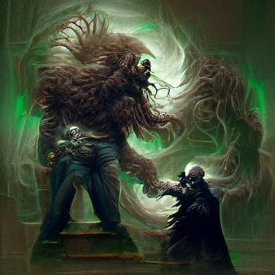 Vecna versus the hairy giant