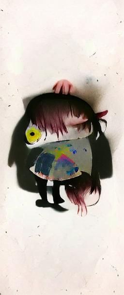 sad tumblr emo trap girl