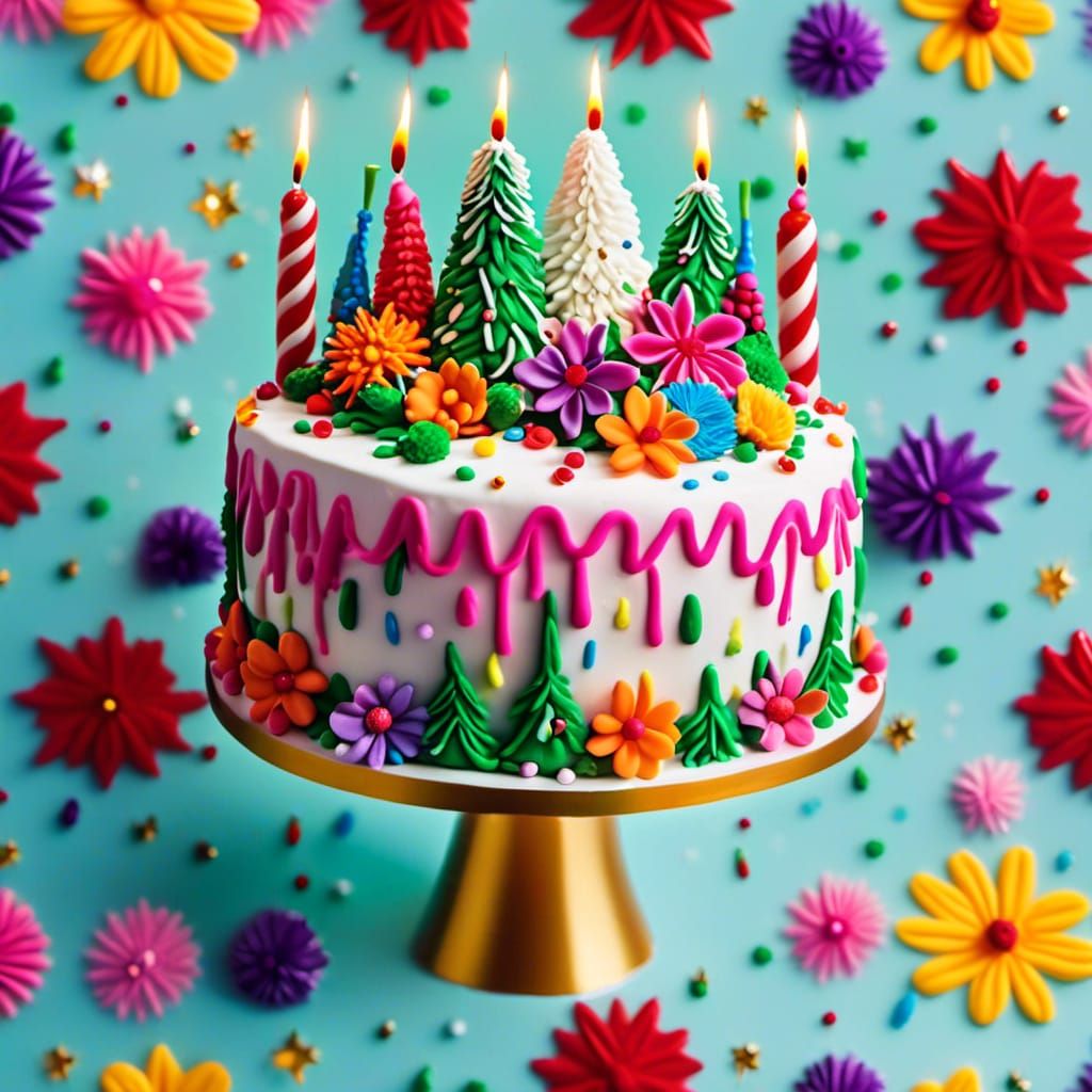 Colorful Cake: EPIC NEON LORA
