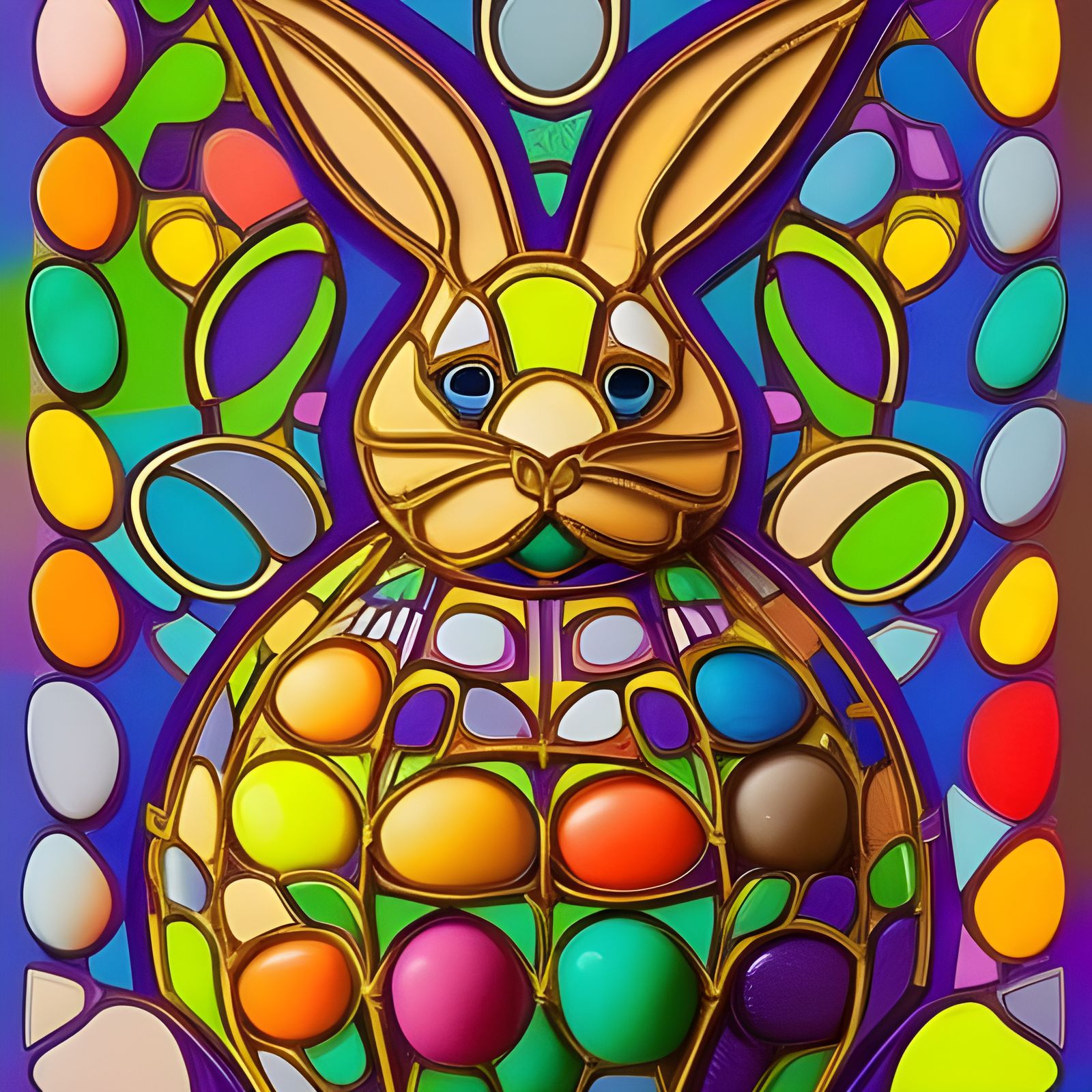 Easter rabbit - AI Generated Artwork - NightCafe Creator