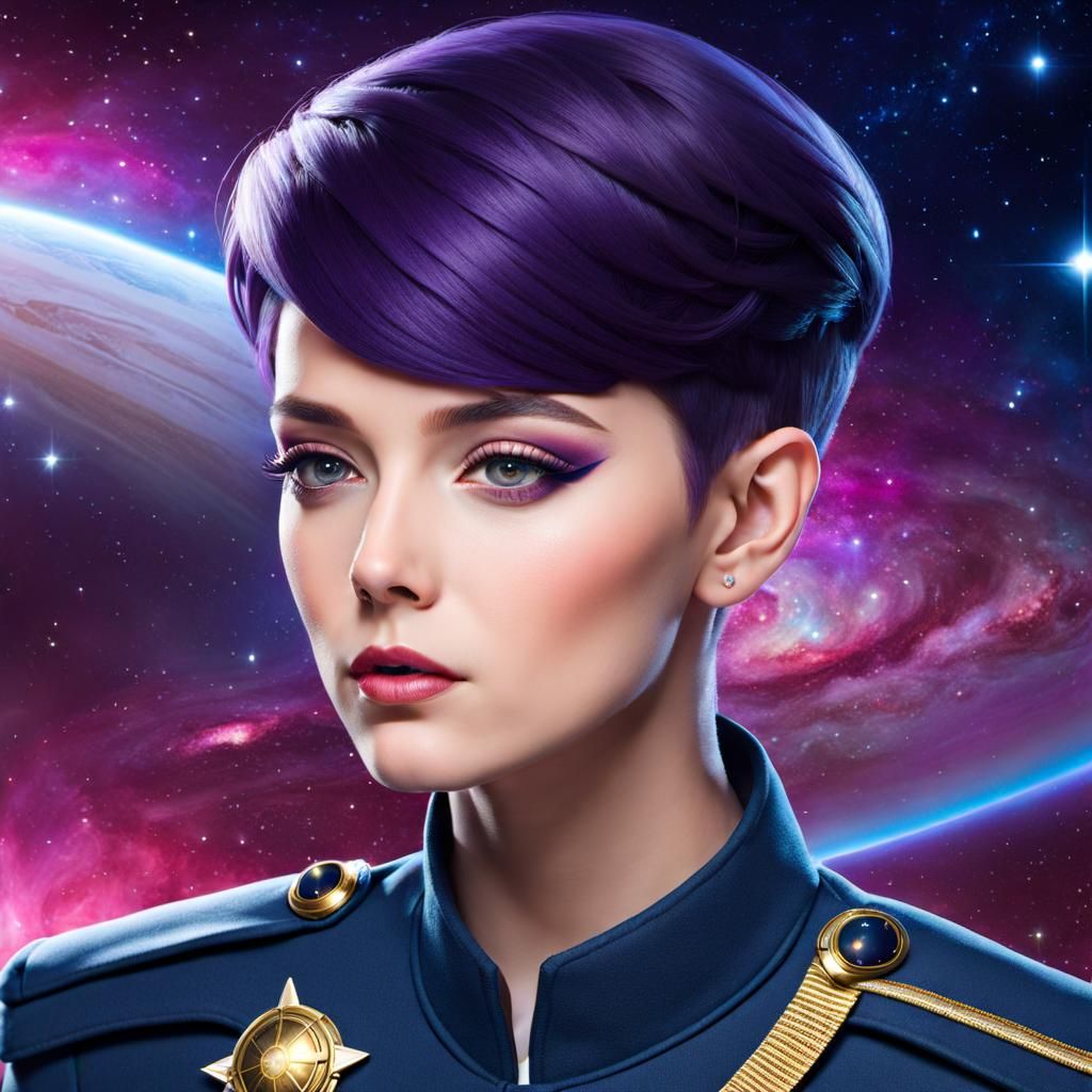 spacey cadet non-binary male