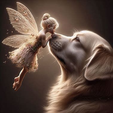 A kiss on the nose