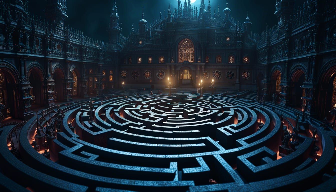 The Maze of Death  by @ThugCTC