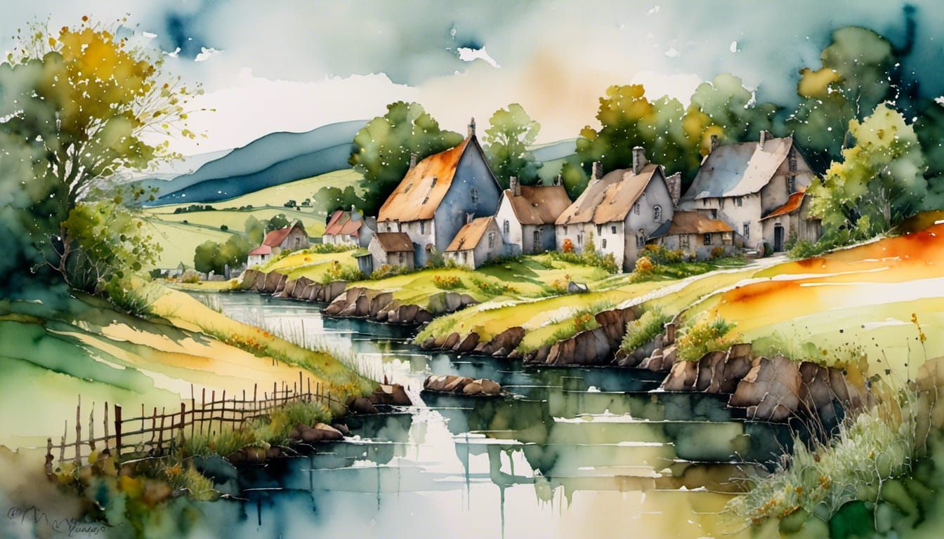 A Sleepy Rural Village