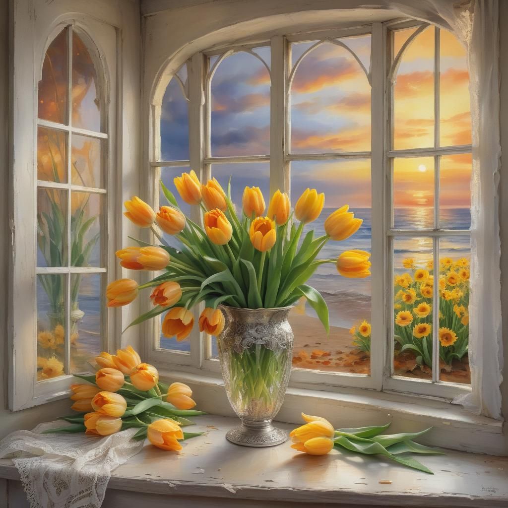 Yellow Flowers  by @Sonia