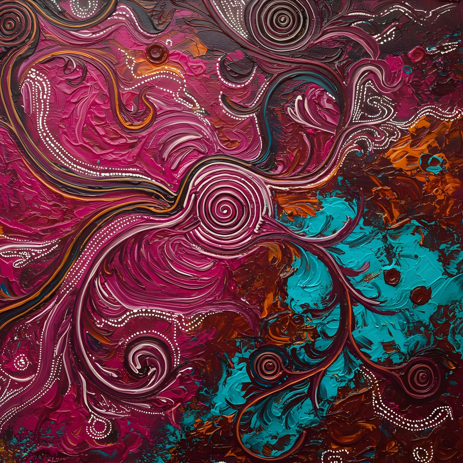 Australian Fractal Exotic Elegance