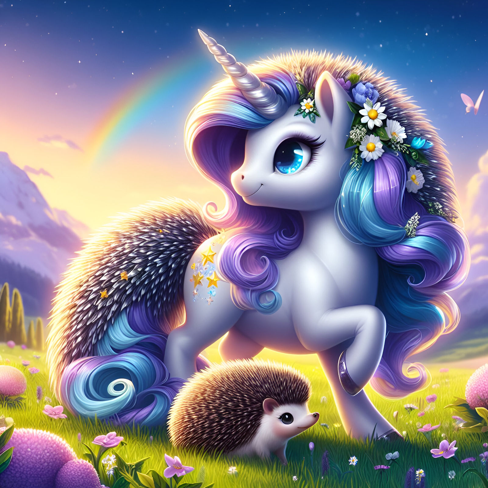 Hedgehog Unicorn