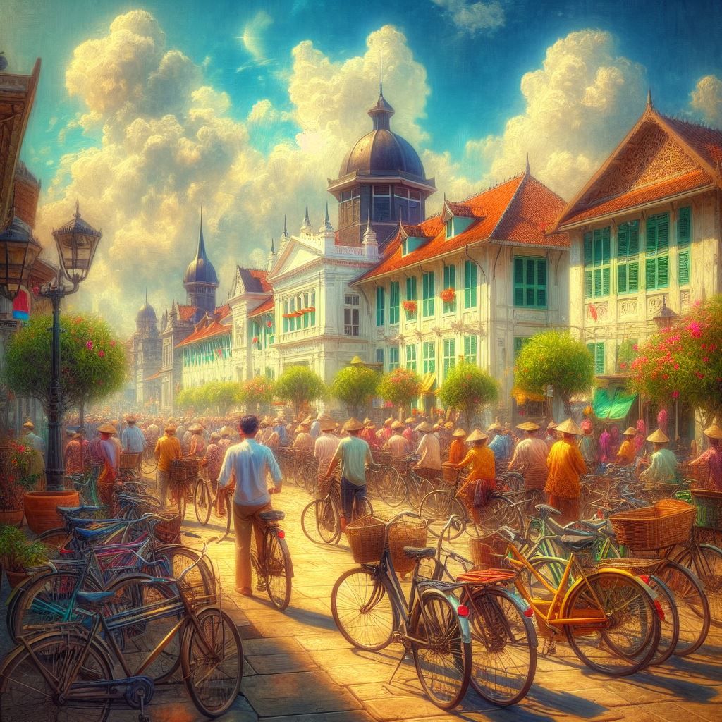 Kota Tua Jakarta Java Indonesia