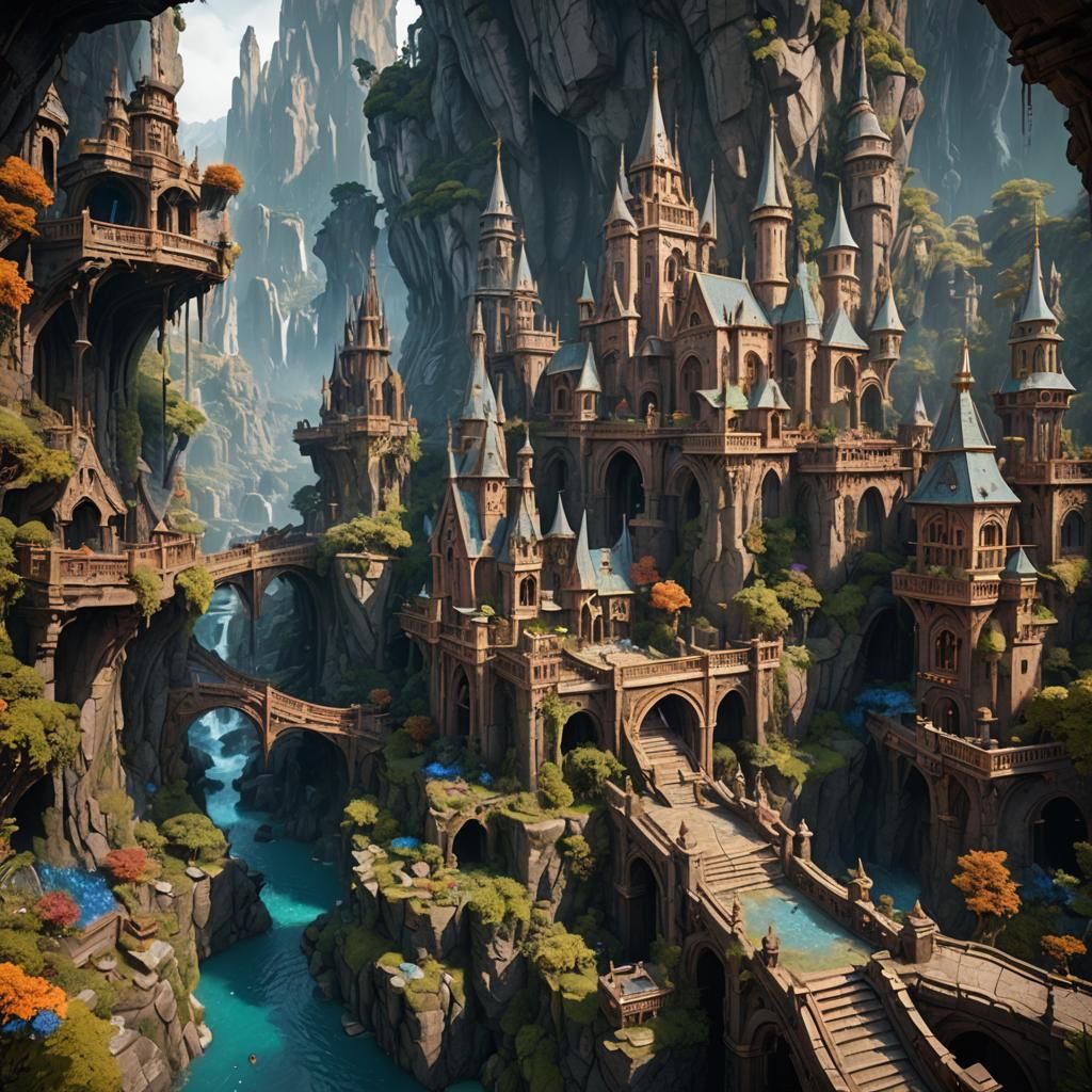 detailed matte painting, deep color, fantastical, intricate ...