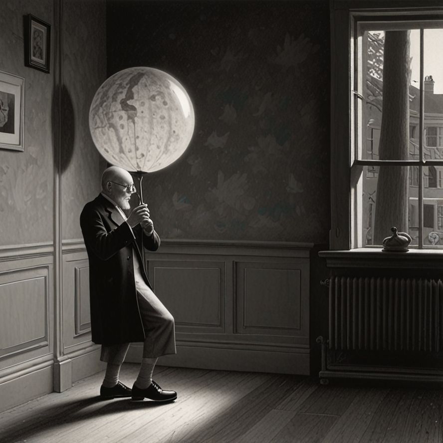 After pacing for some time, the answer finally came to him!