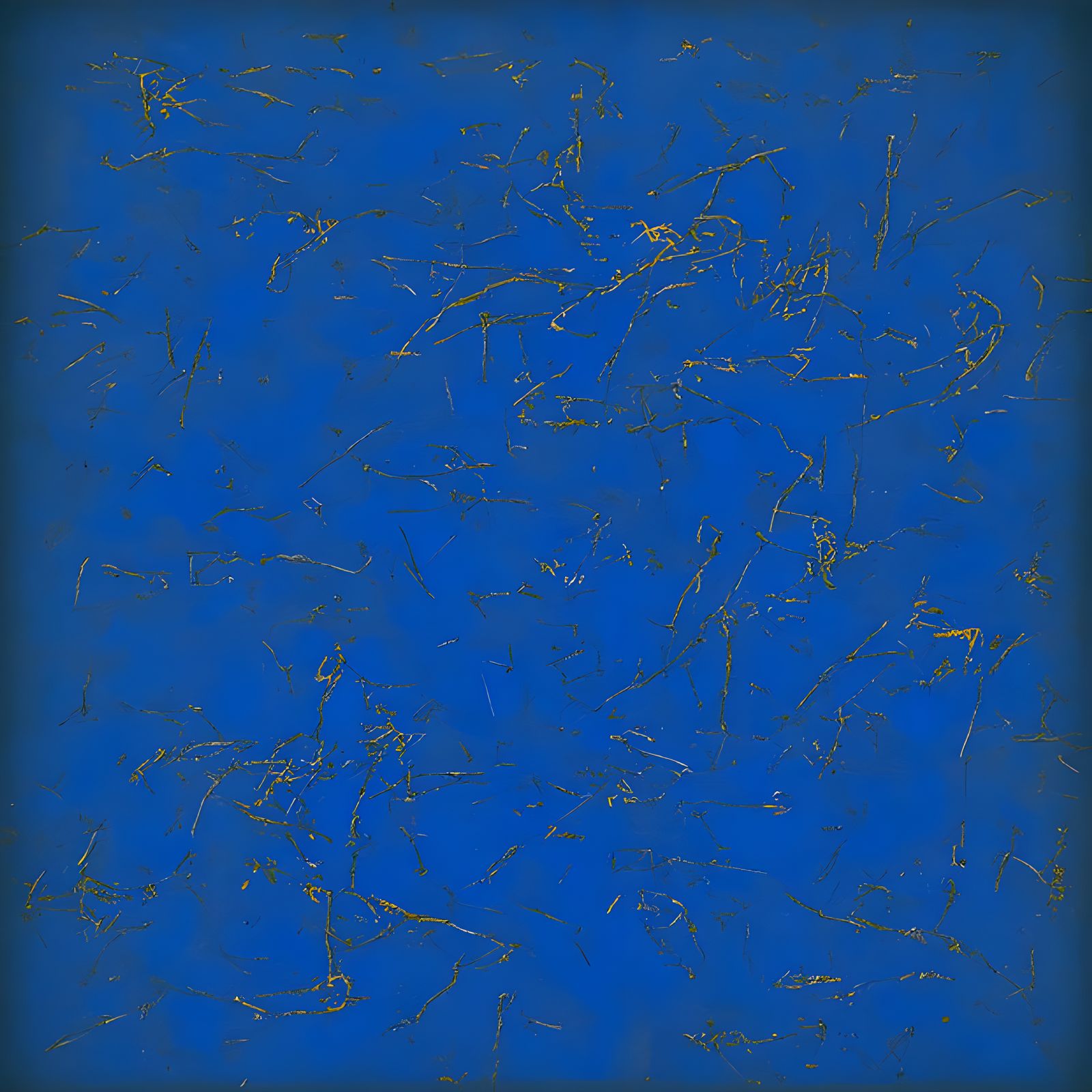 Phthalo Blue 8K By Jackson Pollock