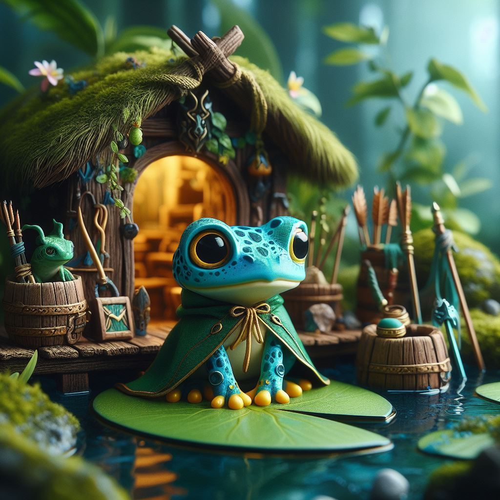 Fjallraven the Merchant Frog