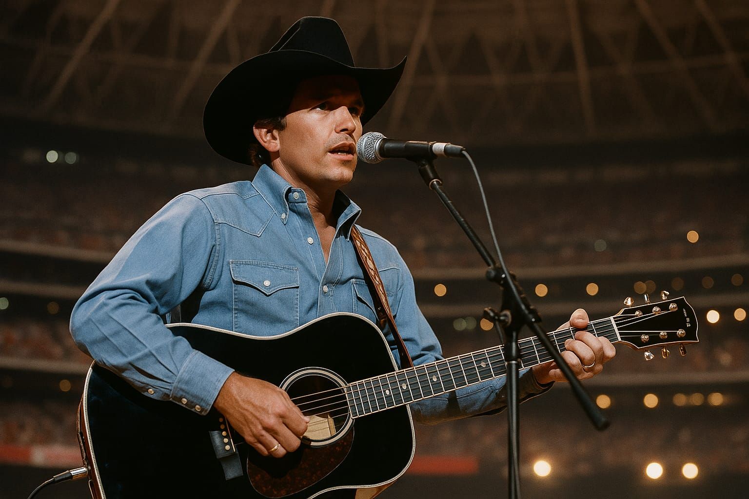 George Strait's First Rodeo Concert, 1983