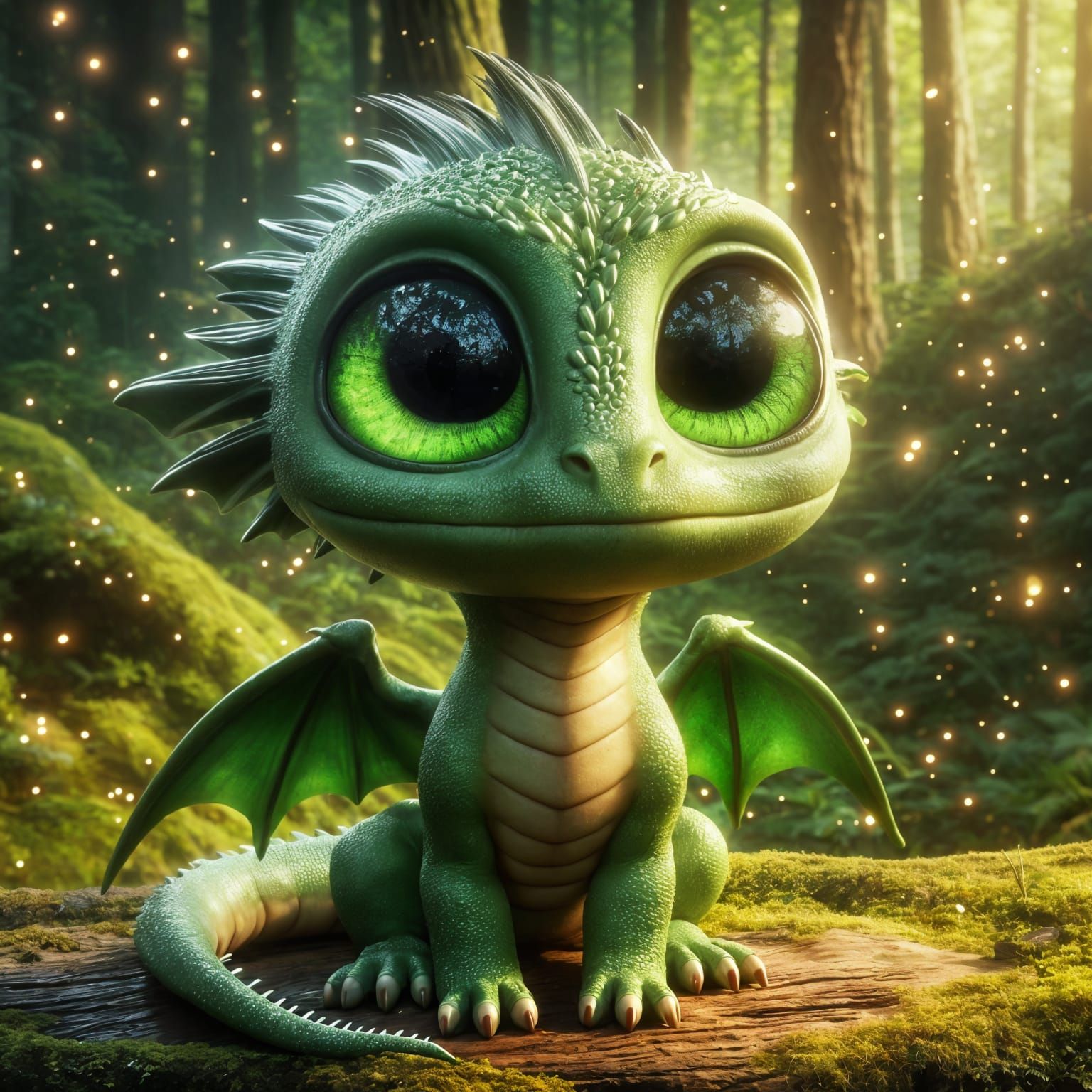 I might be a dragon but I'm not scary!