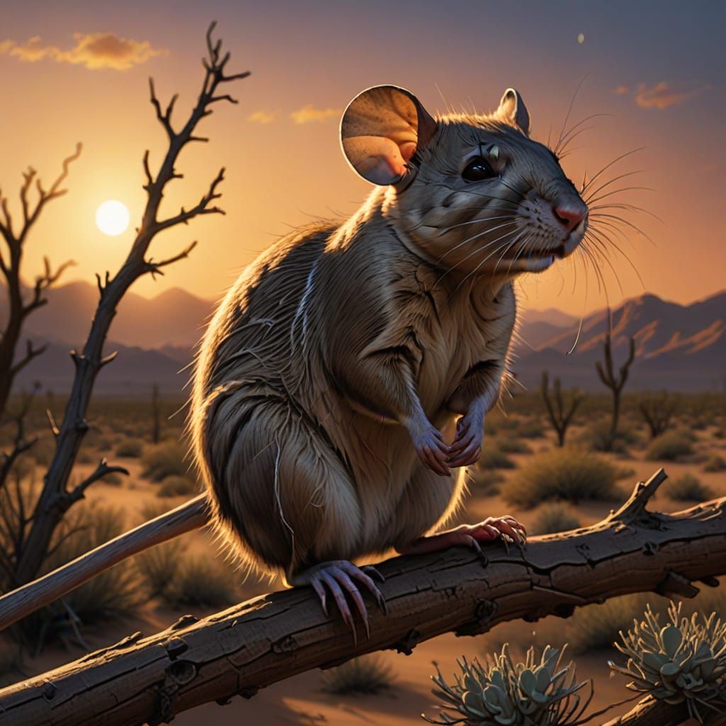 Emin's pouched rat in it's natural habitat 