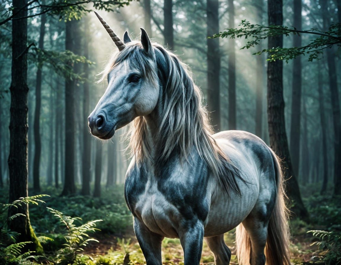 unicorn  by @OldLarr