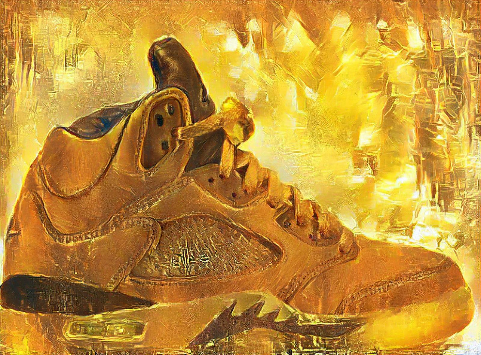 Golden Jordan 5