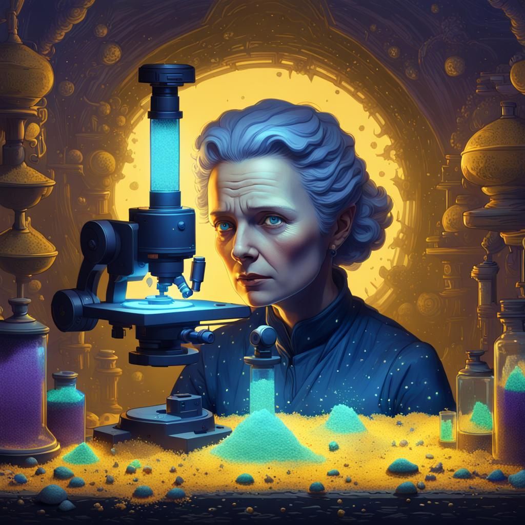 Marie Curie  by @BR