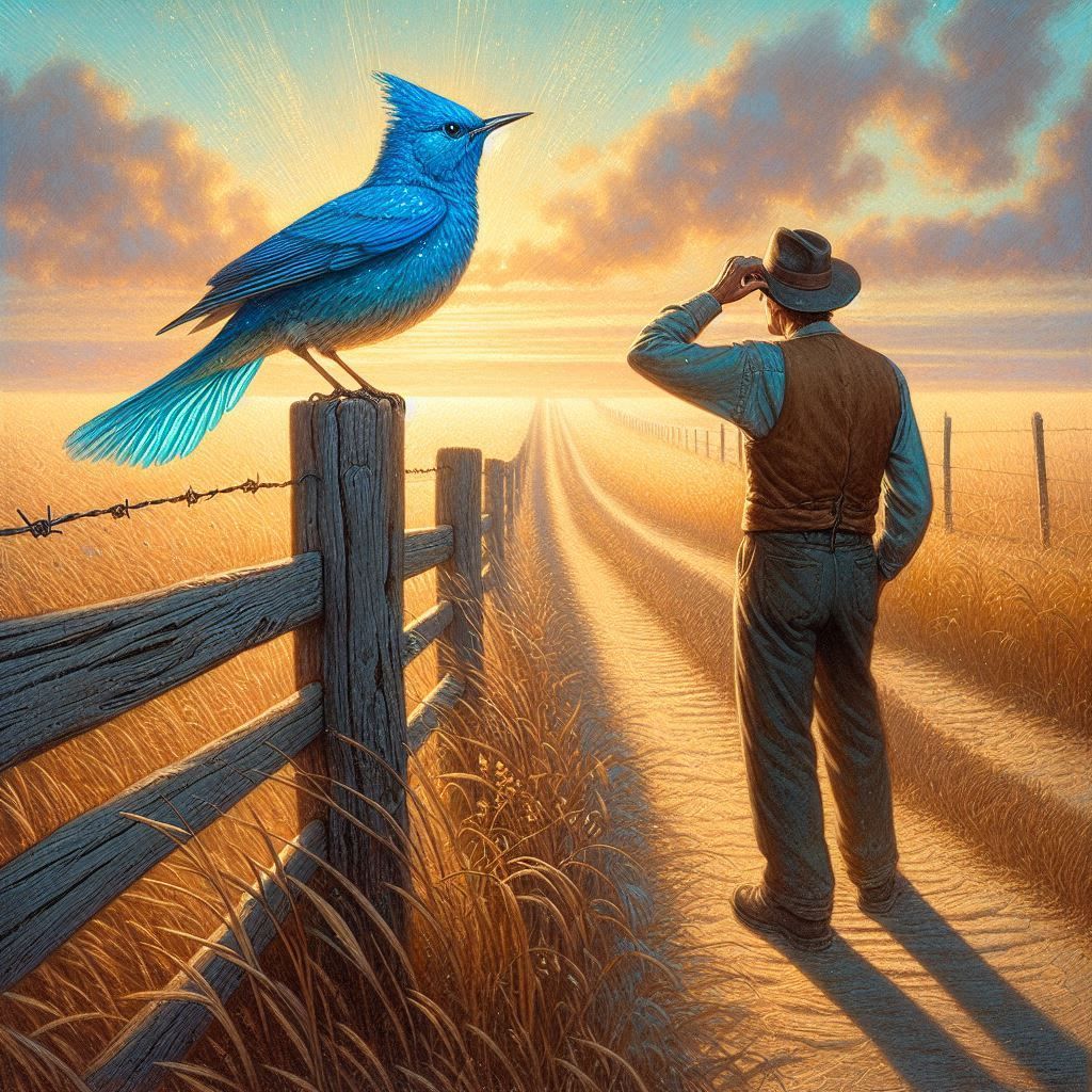 Don't Fly Mister Bluebird, I'm just walkin' down the road