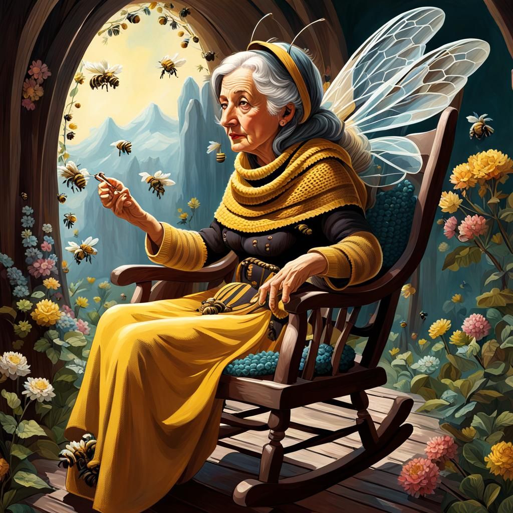 Grandma loves bees
