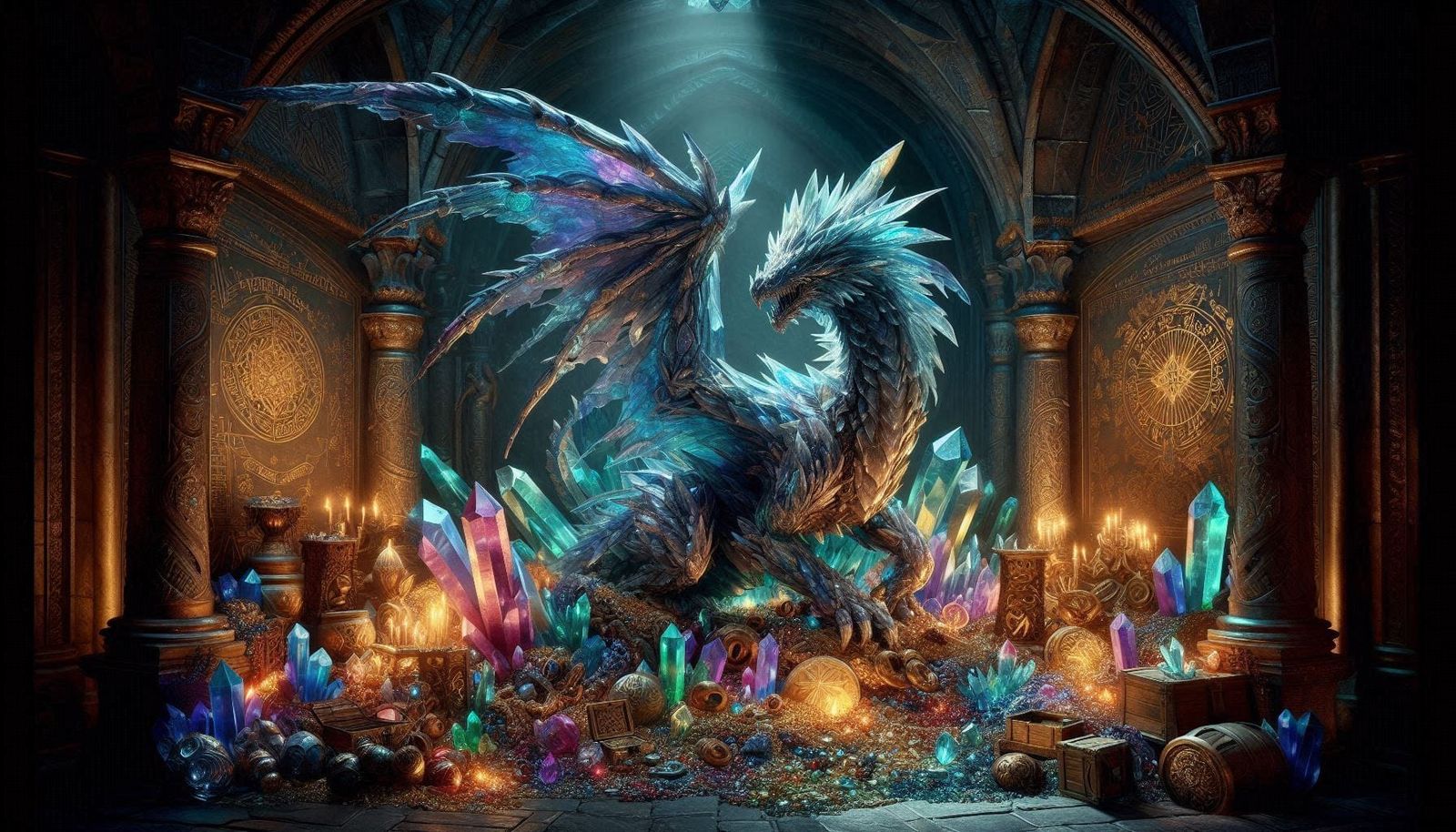 Lair of the Crystalline Dragon