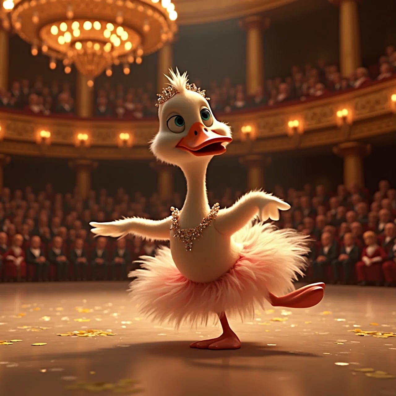 Swan Lake... Duck Style!