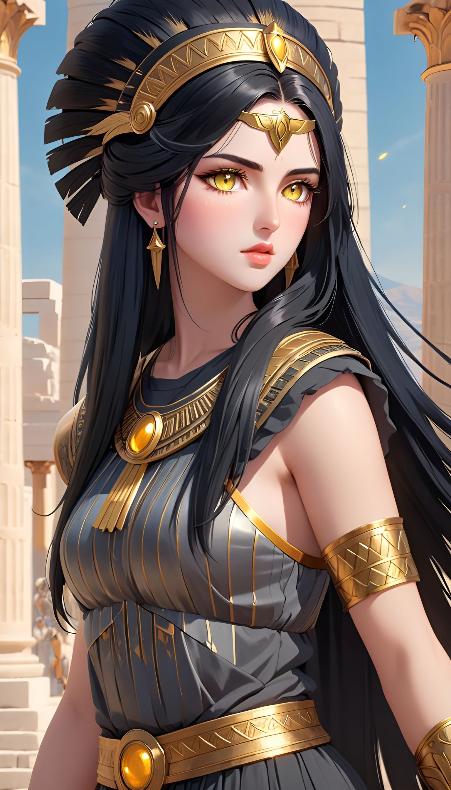 Sagin - Gemini Female Gold Saint II - AI Generated Artwork - NightCafe ...