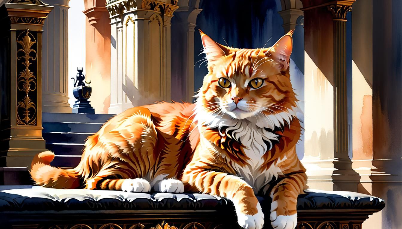 The Power Cat  by @proofman