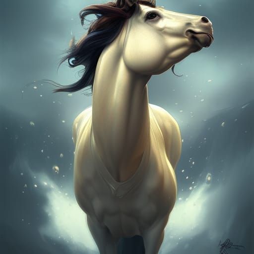 horse with attractive look