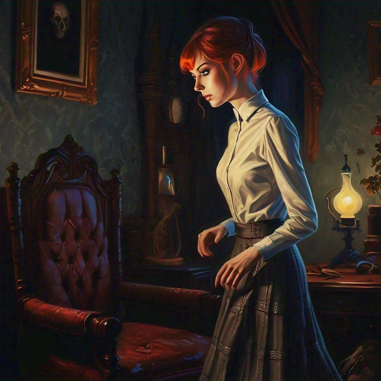 She must know the secret ...