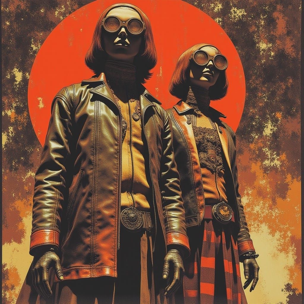 <lora:Ad70s:1.0> the cursepunk conondrum