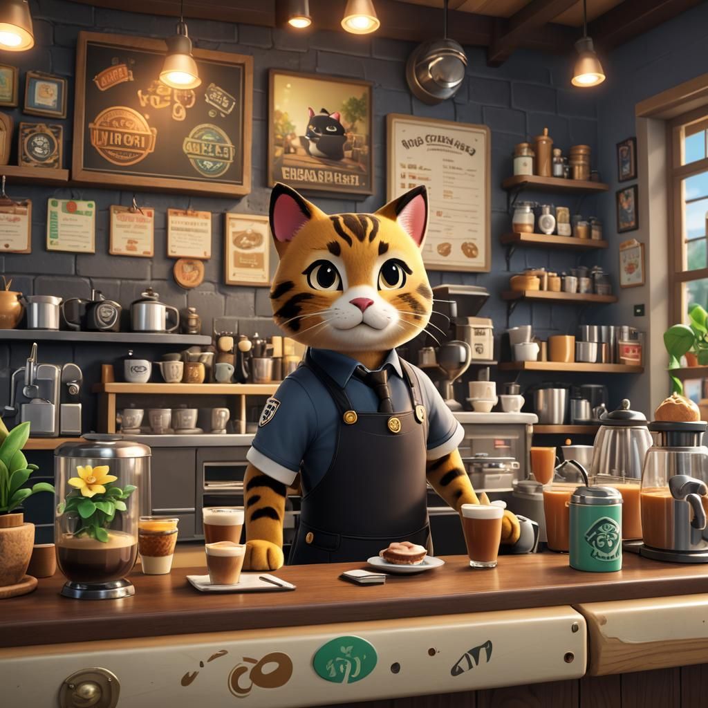 Meow I take your order?